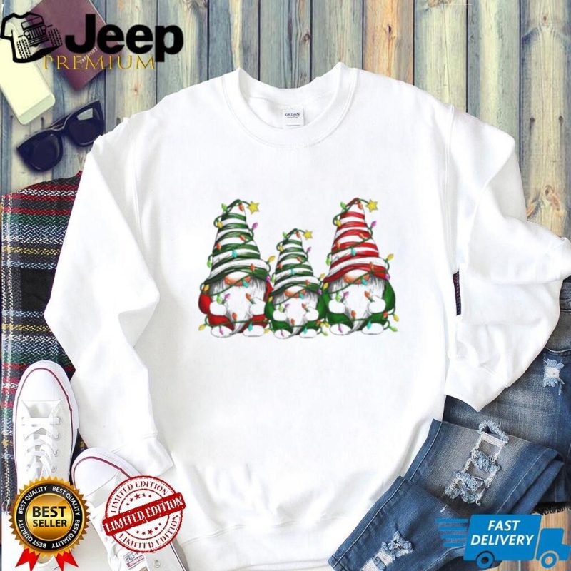 Three Gnomes Light Christmas shirt