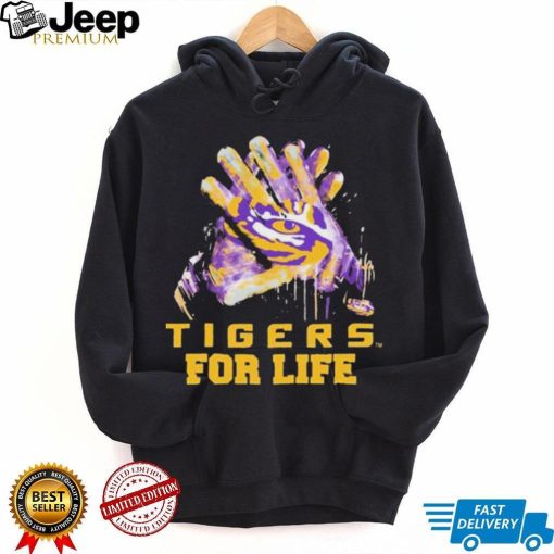 Tigers For Life Hand Shirt