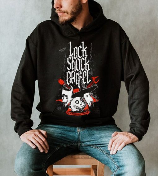 Tim Burton’s Nightmare Before Christmas T Shirt Lock Shock Barrel