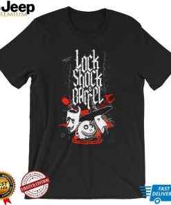 Tim Burton’s Nightmare Before Christmas T Shirt Lock Shock Barrel