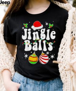 Tinsel Tits And Jingle Balls Matching Christmas Couple Shirt