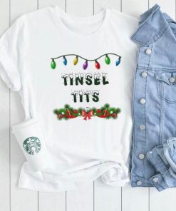 Tinsel Tits And Jingle Balls Matching Christmas Couple Shirt