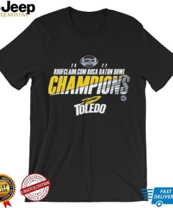 Toledo Rockets 2022 Boca Raton Bowl Champions Shirt