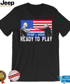 Top trump vs Biden 2024 flag 45 47 election save America again shirt
