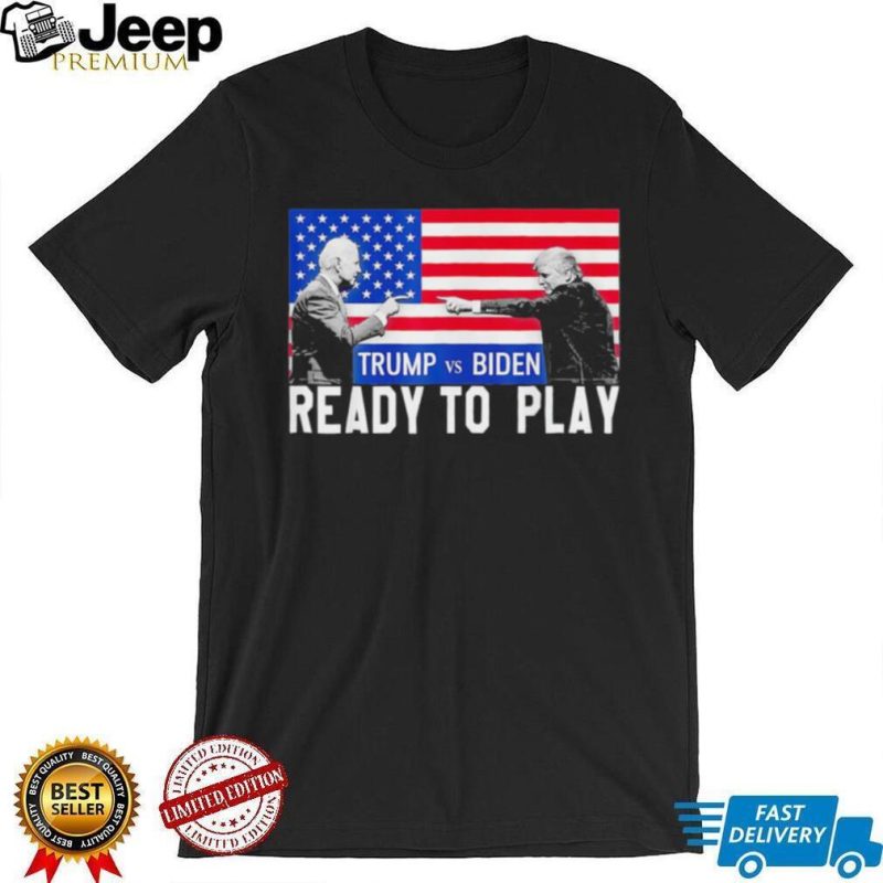 Top trump vs Biden 2024 flag 45 47 election save America again shirt