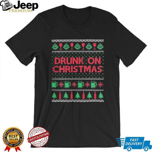 Top tyler hilton drunk on christmas 2022 shirt