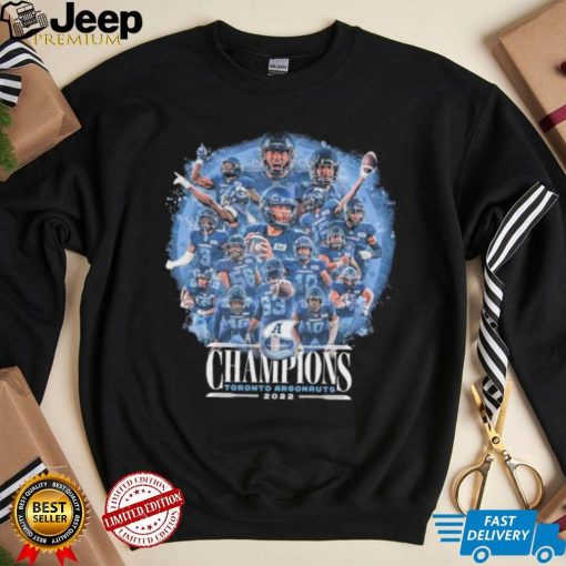 Toronto Argonauts Team 2022 Argos Champions Shirt