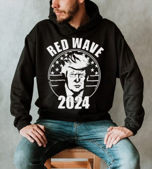 Trump 2024 Red Wave art shirt