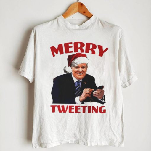 Trump Merry tweeting Christmas T Shirt