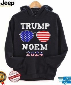 Trump Noem 2024 American flag shirt