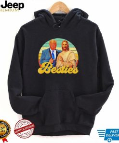 Trump with Jesus Besties vintage shirt0
