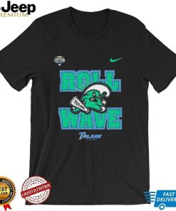 Tulane Football roll wave tulane green wave shirt