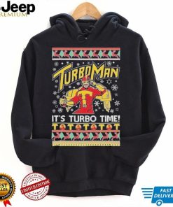 Turboman it’s Turbo time ugly christmas 2022 shirt