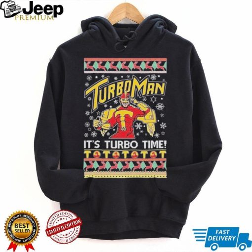 Turboman it’s Turbo time ugly christmas 2022 shirt