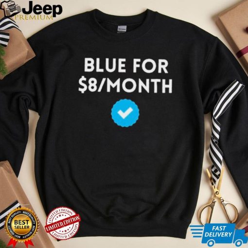 Twitter Blue for $8 on month T Shirt