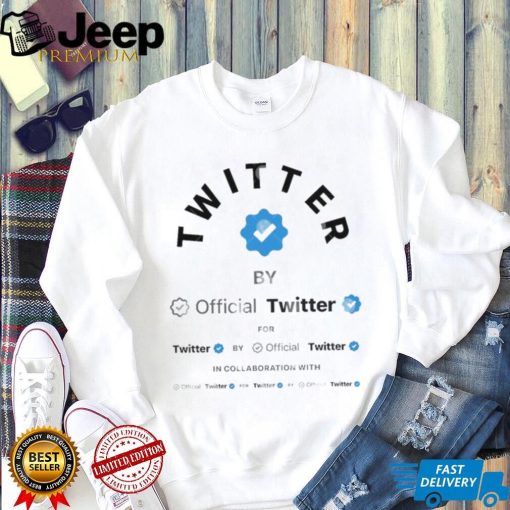 Twitter By Official Twitter Shirt In Collaboration With Twitter+