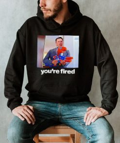 Twitter CEO Elon Musk you’re fired meme shirt