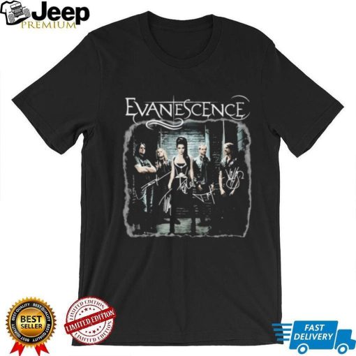 Twoeva The Worlds Collide World Evanescence Band Shirt