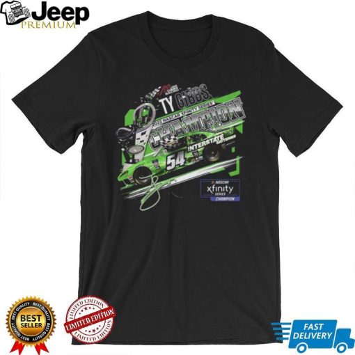 Ty Gibbs Joe Gibbs Champion 2022 NASCAR Xfinity Series Signature Shirt