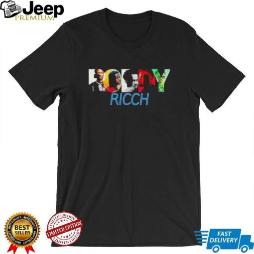 Typographic Design Roddy Ricch Name Shirt