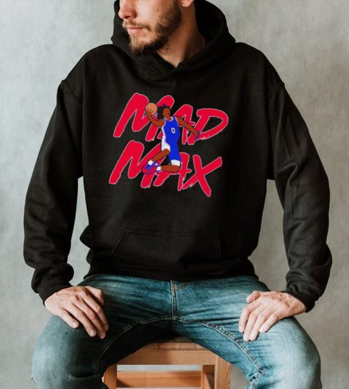 Tyrese Maxey Philadelphia 76ers Mad Max basketball shirt