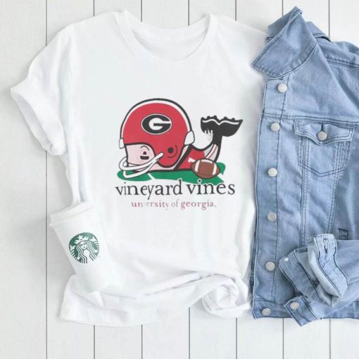 UGA Football Whale Vineyard Vines Shirt