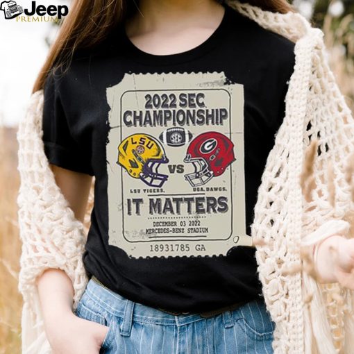 UGA Vs LSU SEC Championship Bound 2022 Shirt