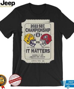 UGA Vs LSU SEC Championship Bound 2022 Shirt