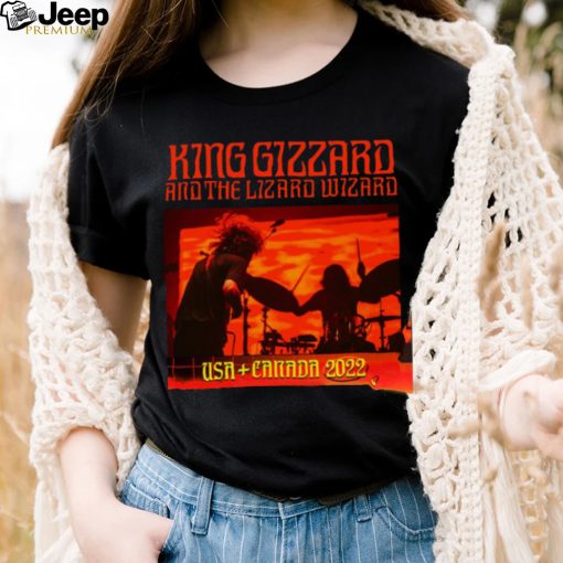 USA Canada 2022 King Gizzard And The Lizard Wizard shirt