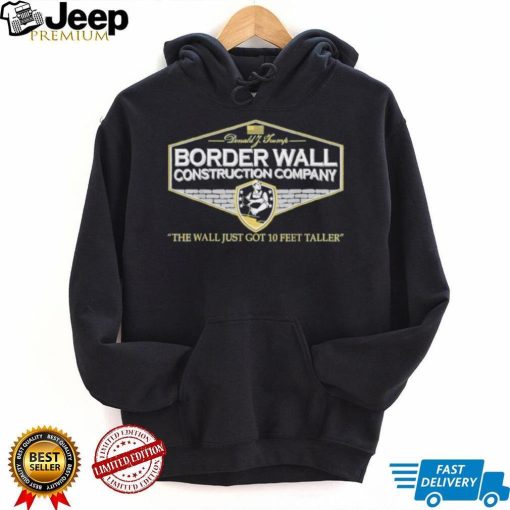 USA Donald Trump Border Wall Construction Company Shirt