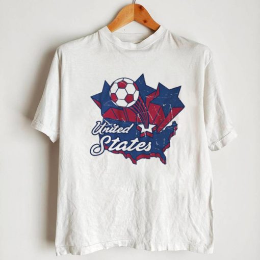 USA Soccer Vintage Map Shirt