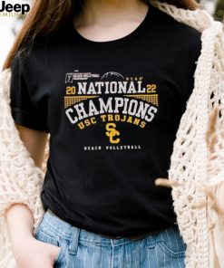 USC Trojans Beach Volleyball 2022 National Champions T Shirt