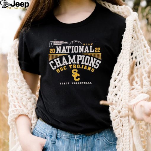 USC Trojans Beach Volleyball 2022 National Champions T Shirt