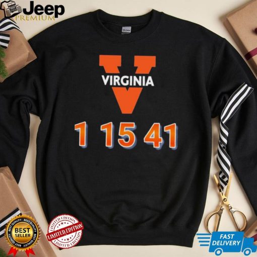 UVA Virginia 1 15 41 Shirt