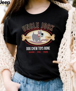Uncle Jock Dog Chew Toys Lady and The Tramp funny shirt