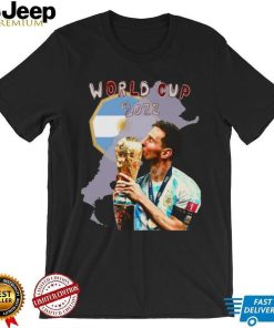 Unisex FIFA Qatar World Cup 2022 Lionel Andrés Messi Cuccittini Argentina FC T shirt