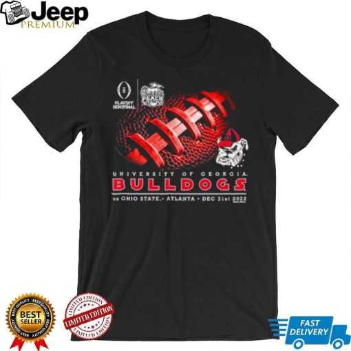 University Of Georgia Bulldogs Vs Ohio State Peach Bowl Bound 2022 Shirt