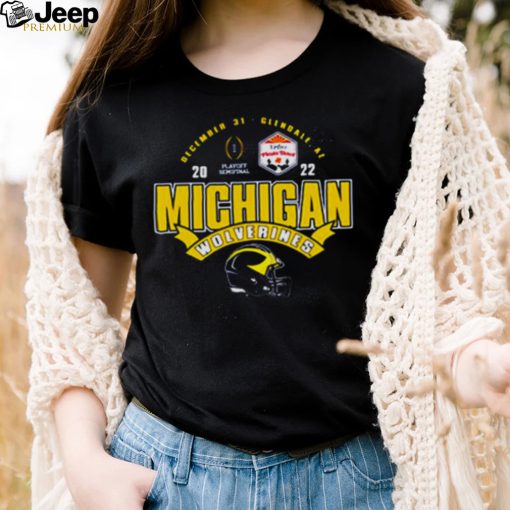 University of Michigan Football 2022 College Football Playoff Fiesta Bowl Nickel Blitz shirt