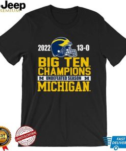 University of Michigan Football 2022 big ten champions Tee