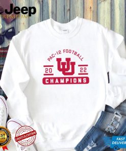 Utah Utes 2022 PAC 12 Football Conference Champions Tee