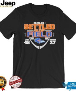 Utsa roadrunners cusa 2022 settled on the field score shirt