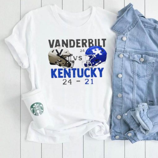 Vanderbilt 24 21 Kentucky football 2022 game day matchup final score shirt