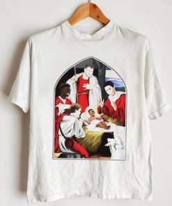 Victoria Arsenal Nativity Christmas Jumper T Shirt