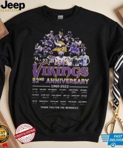 Vikings 62nd Anniversary 1960 – 2022 Thank You