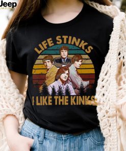 Vintage Life Stinks I Like The Kinks Band shirt