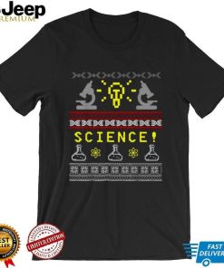 Vintage Science Nerd Ugly Christmas T Shirt