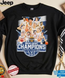 Virginia Cavaliers 2022 Main Event Champions Shirt