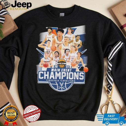 Virginia Cavaliers 2022 Main Event Champions Shirt