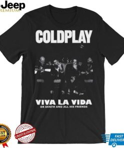 Viva La Diva Coldplay Black And White Art shirt