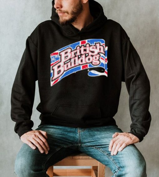 WWE British Bulldog Flag Shirt